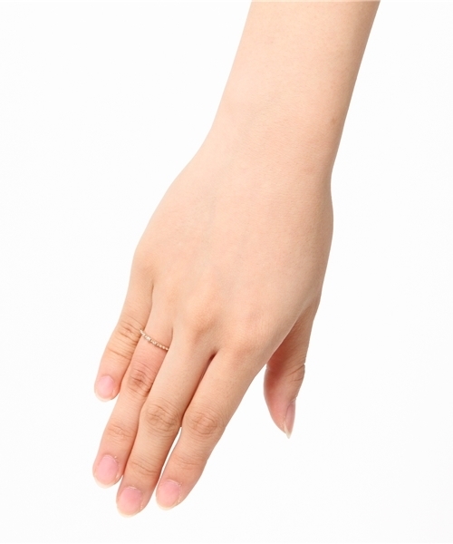 NOJESS（ノジェス）の「K10リング（30153111026）（リング・レディース・イエローゴールド・#11/#9/#7）」の5枚目の写真