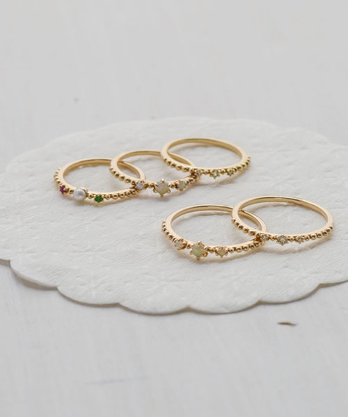 NOJESS（ノジェス）の「K10リング（30153111026）（リング・レディース・イエローゴールド・#11/#9/#7）」の6枚目の写真