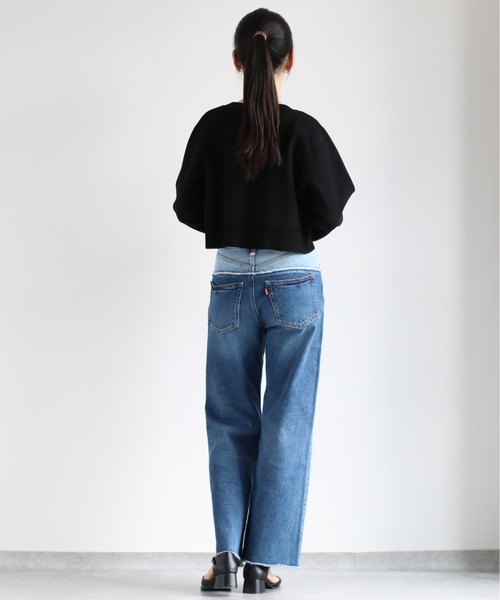 cepo（セポ）の「アンサンブル ニットカーディガン＋ボタンキャミ（アンサンブル・レディース・オフホワイト/ライム/ブラック・M）」の21枚目の写真