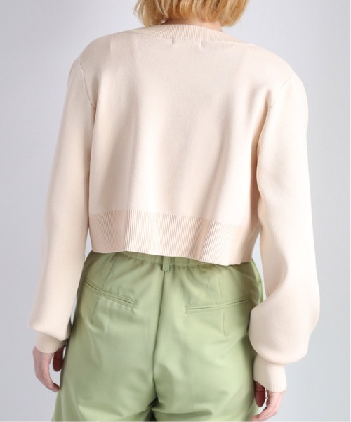 cepo（セポ）の「アンサンブル ニットカーディガン＋ボタンキャミ（アンサンブル・レディース・オフホワイト/ライム/ブラック・M）」の13枚目の写真