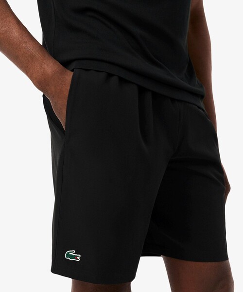 LACOSTE(ラコステ)の「ウルトラドライ 『ノバク・ジョコビッチ』メッシュガゼットテニスショーツ(その他パンツ・メンズ・ロイヤルブルー/エンジ/ブルー/モスグリーン/グリーン/ネイビー/オフホワイト/ブラック/ライトホワイト/ブルー系その他・2/3/5/4)」の4枚目の写真