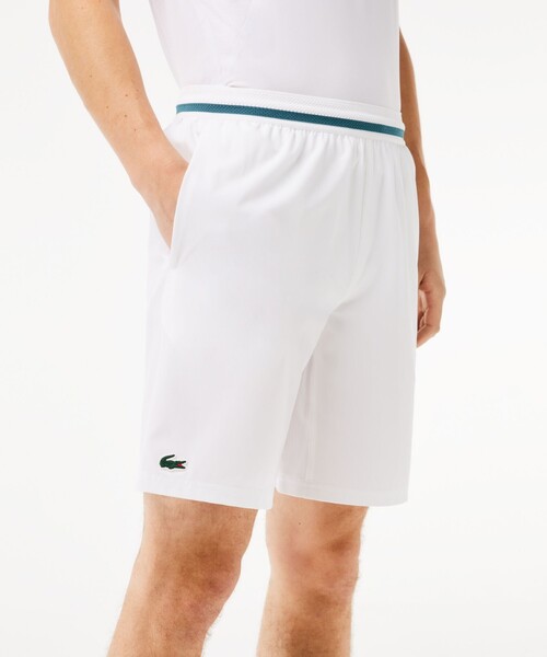 LACOSTE(ラコステ)の「ウルトラドライ 『ノバク・ジョコビッチ』メッシュガゼットテニスショーツ(その他パンツ・メンズ・ロイヤルブルー/エンジ/ブルー/モスグリーン/グリーン/ネイビー/オフホワイト/ブラック/ライトホワイト/ブルー系その他・2/3/5/4)」の15枚目の写真