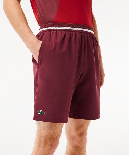 LACOSTE(ラコステ)の「ウルトラドライ 『ノバク・ジョコビッチ』メッシュガゼットテニスショーツ(その他パンツ・メンズ・ロイヤルブルー/エンジ/ブルー/モスグリーン/グリーン/ネイビー/オフホワイト/ブラック/ライトホワイト/ブルー系その他・2/3/5/4)」の10枚目の写真