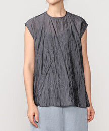 apuntob | apuntob | シルク ノースリーブプルオーバー WOMEN(シャツ/ブラウス)