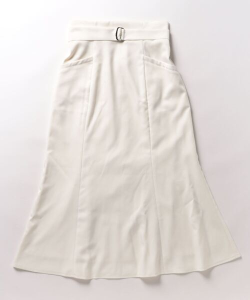 STRAWBERRY-FIELDS（ストロベリーフィールズ）の「ﾍﾞﾙﾄ付きﾏｰﾒｲﾄﾞｽｶｰﾄ（スカート・レディース・ラベンダー/オフホワイト/グレー/ブラック/ブルーグリーン・2/1）」の16枚目の写真