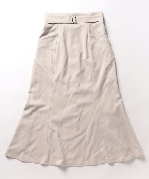 STRAWBERRY-FIELDS（ストロベリーフィールズ）の「ﾍﾞﾙﾄ付きﾏｰﾒｲﾄﾞｽｶｰﾄ（スカート・レディース・ラベンダー/オフホワイト/グレー/ブラック/ブルーグリーン・2/1）」の17枚目の写真