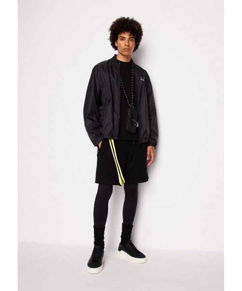 ARMANI EXCHANGE(アルマーニエクスチェンジ)の「【A|X アルマーニ エクスチェンジ】スウェットハーフパンツ(スウェットパンツ・メンズ・ブラック・LARGE/MEDIUM/SMALL/X-LARGE/X-SMALL)」の4枚目の写真