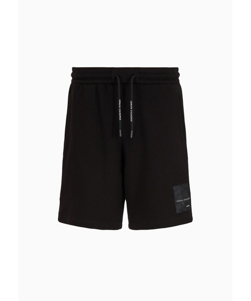 ARMANI EXCHANGE(アルマーニエクスチェンジ)の「【A|X アルマーニ エクスチェンジ】スウェットハーフパンツ(スウェットパンツ・メンズ・ブラック・LARGE/MEDIUM/SMALL/X-LARGE/X-SMALL)」の5枚目の写真