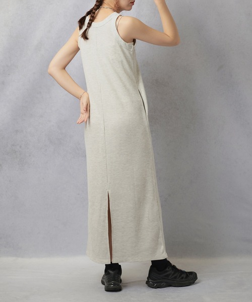 Lull（ルル）の「【Lull / ルル】サーマルアメスリワンピ（ワンピース・レディース・ブラック/杢グレー/ベージュ・ONESIZE）」の9枚目の写真