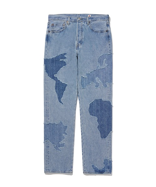 Levi's(リーバイス)の「Levi's/リーバイス MADE IN JAPAN 80'S 501(R) ミディアムインディゴ ATORASU(デニムパンツ・メンズ・ブラウン・W36 L32/W34 L32/W32 L32/W30 L32)」の8枚目の写真