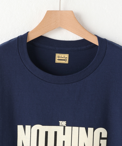 BAYCREW'S DEPO(ベイクルーズデポ)の「【High Scream Center / ハイスクリームセンター】NOTHING TEE(Tシャツ/カットソー・メンズ・ネイビー・LARGE/MEDIUM)」の2枚目の写真