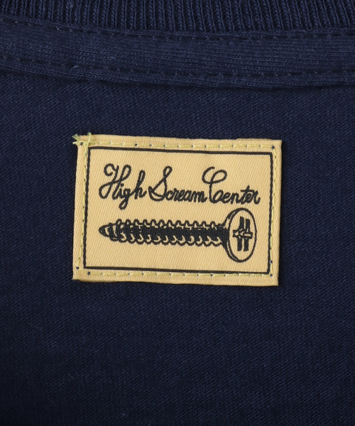 BAYCREW'S DEPO(ベイクルーズデポ)の「【High Scream Center / ハイスクリームセンター】NOTHING TEE(Tシャツ/カットソー・メンズ・ネイビー・LARGE/MEDIUM)」の9枚目の写真