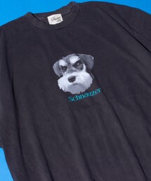 GLOSTER | 【新柄追加】【GLOSTER/グロスター】DOG&CAT 犬猫プリント ピグメント プリントTシャツ(Tシャツ/カットソー)