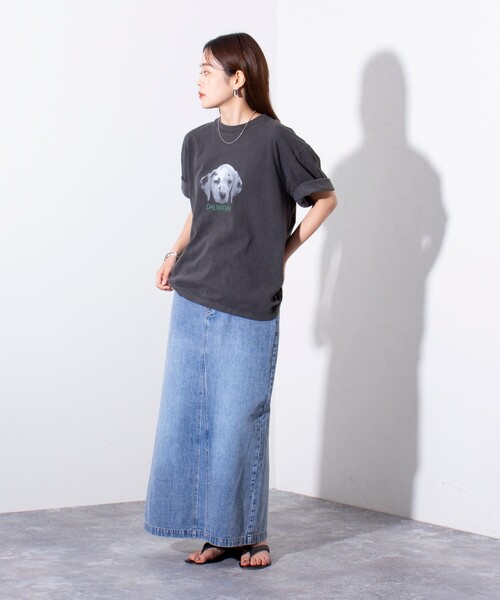 GLOSTER(グロスター)の「【新柄追加】【GLOSTER/グロスター】DOG&CAT 犬猫プリント ピグメント プリントTシャツ(Tシャツ/カットソー・メンズ・ブラック系その他7/ブラック系その他4/ブラック系その他6/ブラック系その他2/ブラック系その他/ブラック系その他3/ブラック系その他5/その他・S/M/L)」の21枚目の写真