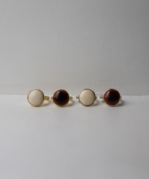 TEN.(テン)の「18KGP デュンスリング(リング・レディース・ベージュ/ブラウン・#11/#15/#13/#9)」の11枚目の写真