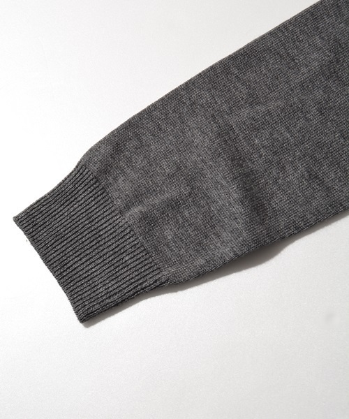 SHIPS JET BLUE（シップスジェットブルー）の「SHIPS JET BLUE(シップス ジェットブルー): メリノファイバー タートルネックニット■（ニット/セーター・メンズ・ネイビー/チャコールグレー/オフホワイト・LARGE/MEDIUM/SMALL）」の6枚目の写真