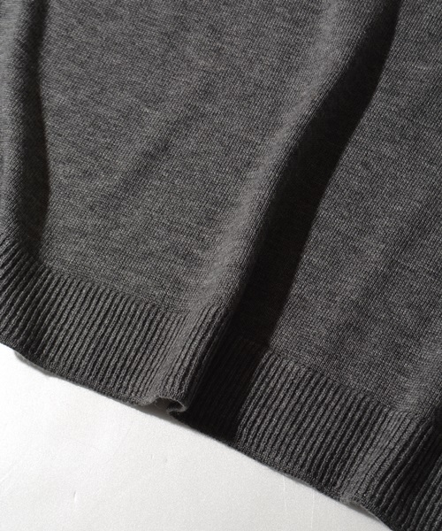 SHIPS JET BLUE（シップスジェットブルー）の「SHIPS JET BLUE(シップス ジェットブルー): メリノファイバー タートルネックニット■（ニット/セーター・メンズ・ネイビー/チャコールグレー/オフホワイト・LARGE/MEDIUM/SMALL）」の7枚目の写真