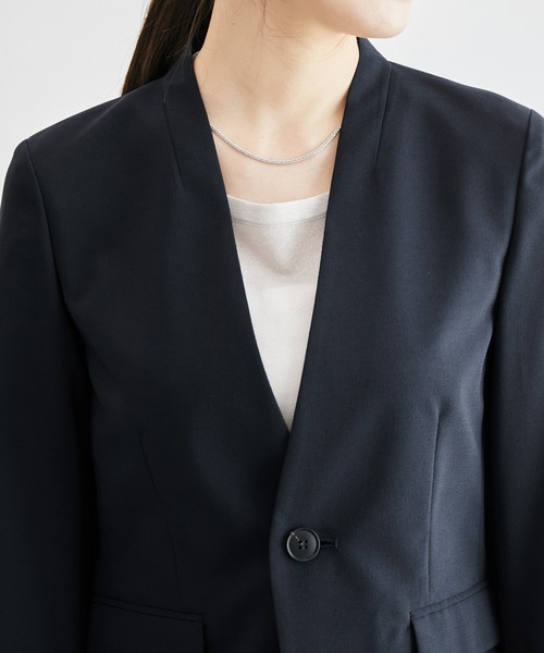 ROPE' PICNIC（ロペピクニック）の「リネンライクノーラペルジャケット