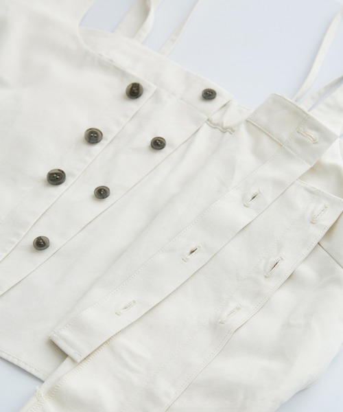 ROPE' PICNIC（ロペピクニック）の「レイヤードキャミソールジレ（キャミソール・レディース・キナリ/ブラック・38）」の16枚目の写真