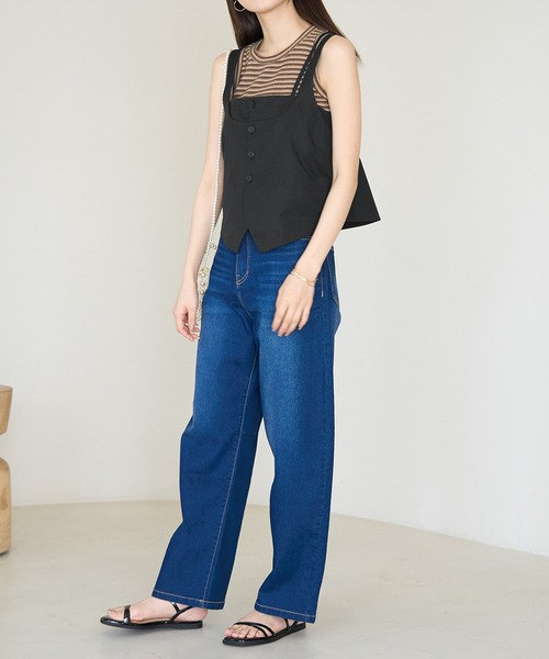 セール】レイヤードキャミソールジレ（キャミソール）｜ROPE' PICNIC