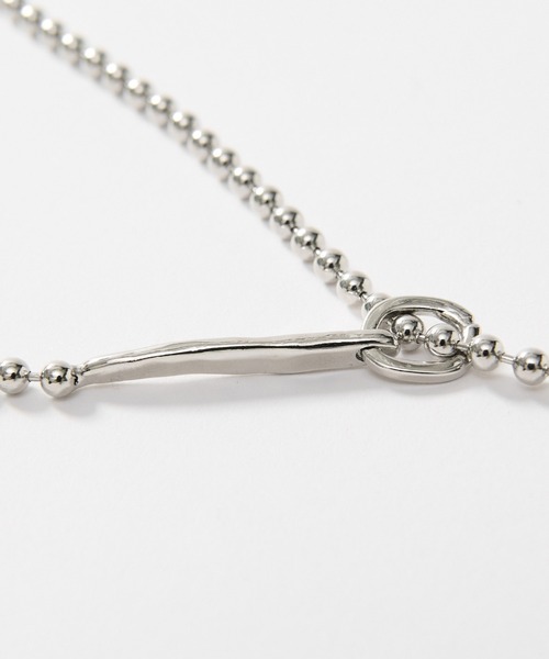 RIVE DROITE（リヴドロワ）の「ボールチェーンラリエット（ネックレス・レディース・シルバー・FREE）」の7枚目の写真