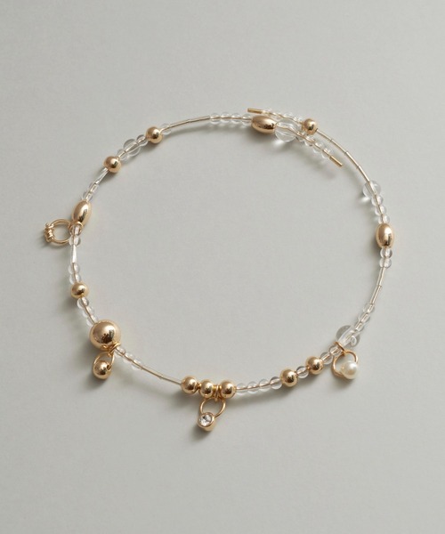 GOLDY（ゴールディ）の「マルチ ビーズ ネックカフ（ネックレス・レディース・その他1/シルバー/ゴールド・FREE）」の10枚目の写真