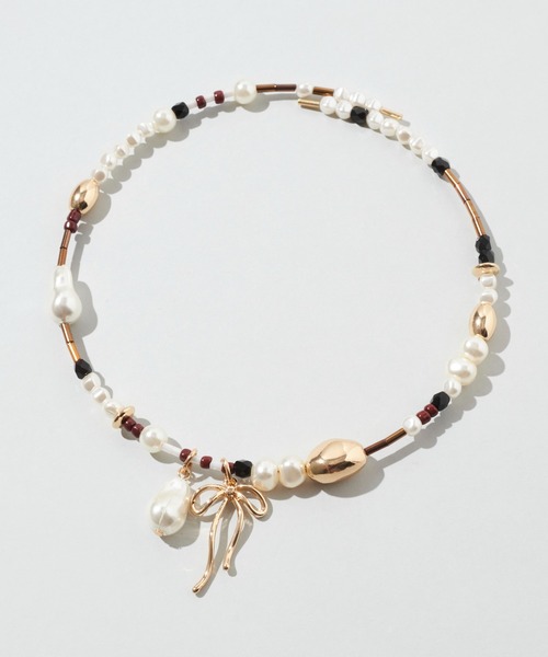 GOLDY（ゴールディ）の「マルチ ビーズ ネックカフ（ネックレス・レディース・その他1/シルバー/ゴールド・FREE）」の17枚目の写真