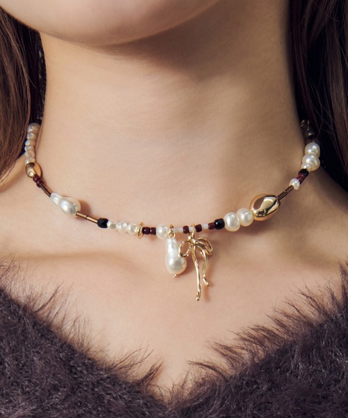 GOLDY（ゴールディ）の「マルチ ビーズ ネックカフ（ネックレス・レディース・その他1/シルバー/ゴールド・FREE）」の20枚目の写真