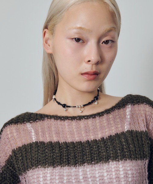 GOLDY（ゴールディ）の「マルチ ビーズ ネックカフ（ネックレス・レディース・その他1/シルバー/ゴールド・FREE）」の22枚目の写真