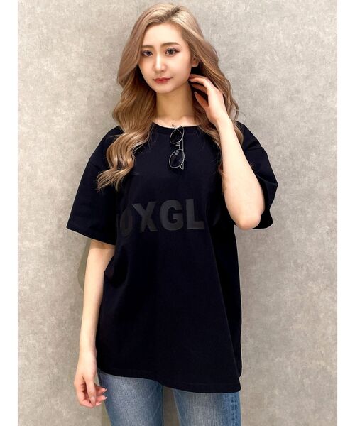 GYDA(ジェイダ)の「FOXGLOVE BIG Tシャツ(Tシャツ/カットソー・レディース・オフホワイト/グレー/ブラック・FREE)」の21枚目の写真