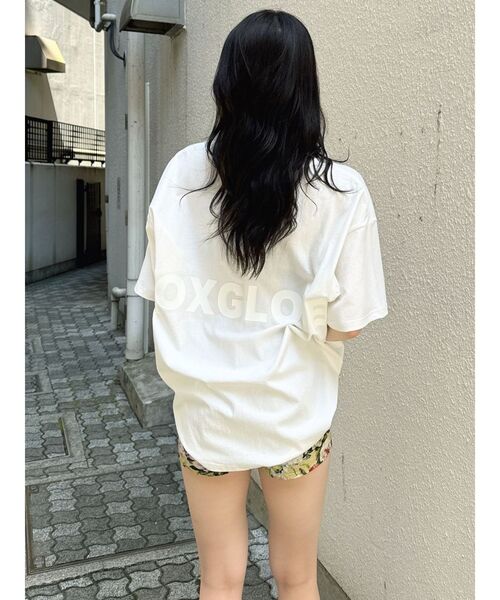 GYDA(ジェイダ)の「FOXGLOVE BIG Tシャツ(Tシャツ/カットソー・レディース・オフホワイト/グレー/ブラック・FREE)」の12枚目の写真