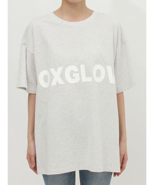 GYDA(ジェイダ)の「FOXGLOVE BIG Tシャツ(Tシャツ/カットソー・レディース・オフホワイト/グレー/ブラック・FREE)」の7枚目の写真