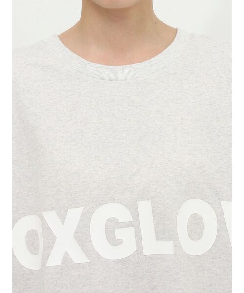GYDA(ジェイダ)の「FOXGLOVE BIG Tシャツ(Tシャツ/カットソー・レディース・オフホワイト/グレー/ブラック・FREE)」の4枚目の写真