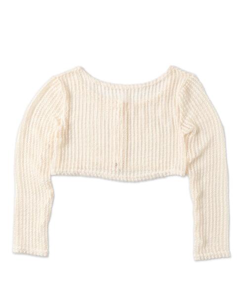 dispark（ディスパーク）の「DISPARK/ホルターネックキャミSETカーデ（カーディガン/ボレロ・レディース・アイボリー/カーキ・FREE）」の16枚目の写真