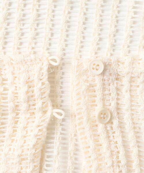 dispark（ディスパーク）の「DISPARK/ホルターネックキャミSETカーデ（カーディガン/ボレロ・レディース・アイボリー/カーキ・FREE）」の18枚目の写真