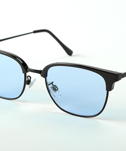 LUXSTYLE（ラグスタイル）の「サーモントサングラス（サングラス・メンズ・ライトブルー/ライトグレー/チャコール・FREE）」の13枚目の写真