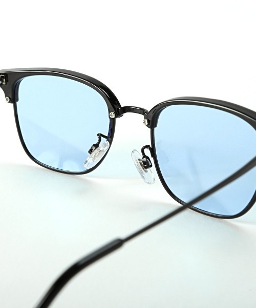 LUXSTYLE（ラグスタイル）の「サーモントサングラス（サングラス・メンズ・ライトブルー/ライトグレー/チャコール・FREE）」の14枚目の写真