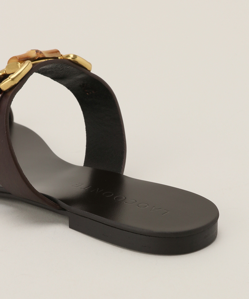 IENA LA BOUCLE（イエナラブークル）の「【LAOCOONTE/ラオコンテ】ALEA DANIA COW サンダル（サンダル・レディース・ブラウン・36/37）」の6枚目の写真