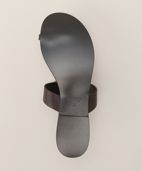 IENA LA BOUCLE（イエナラブークル）の「【LAOCOONTE/ラオコンテ】ALEA DANIA COW サンダル（サンダル・レディース・ブラウン・36/37）」の8枚目の写真