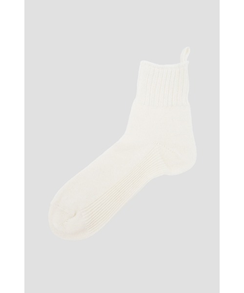 MARGARET HOWELL(マーガレットハウエル)の「LINEN SOCKS(ソックス/靴下・レディース・ピンク/アイボリー/ブラック・FREE)」の2枚目の写真