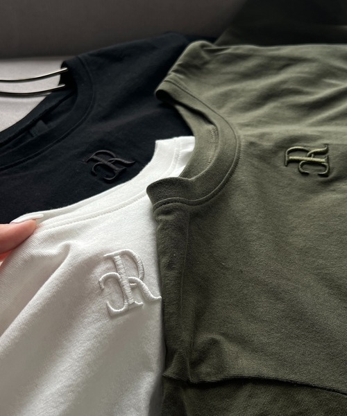 RANCLIC（ランクリック）の「cropped back open T-shirt 【RC】（Tシャツ/カットソー・レディース・アイボリー/ブラック/カーキ・FREE）」の18枚目の写真
