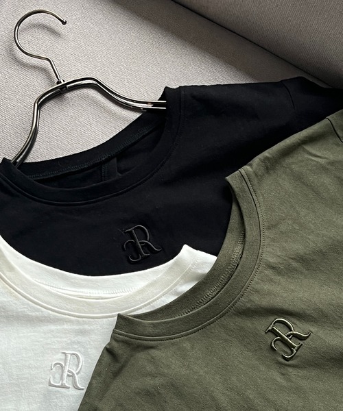 RANCLIC（ランクリック）の「cropped back open T-shirt 【RC】（Tシャツ/カットソー・レディース・アイボリー/ブラック/カーキ・FREE）」の19枚目の写真