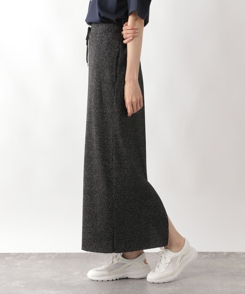 GLOBAL WORK（グローバルワーク）の「セルフCUTリブナロースカート/123730（スカート・レディース・ブラック/ブラウン系9/ブラック系/ホワイト系8/グレー系5・LARGE/MEDIUM）」の18枚目の写真