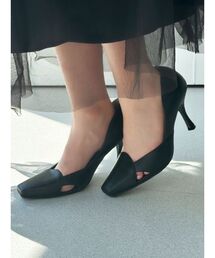 RESEXXY | スリットトゥピンヒールパンプス(パンプス)