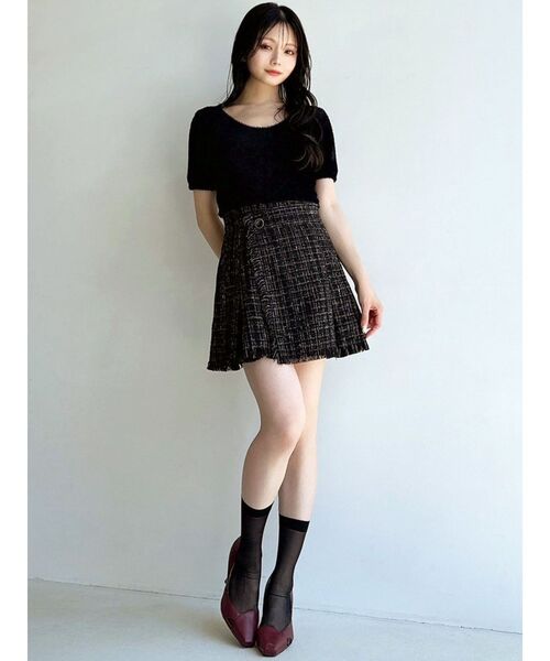 RESEXXY(リゼクシー)の「スリットトゥピンヒールパンプス(パンプス・レディース・ブラック/レッド・SMALL/MEDIUM/LARGE)」の6枚目の写真