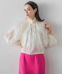 Viaggio Blu（ビアッジョブルー）の「シアーナイロンブルゾン≪手洗い可能≫（ブルゾン）」