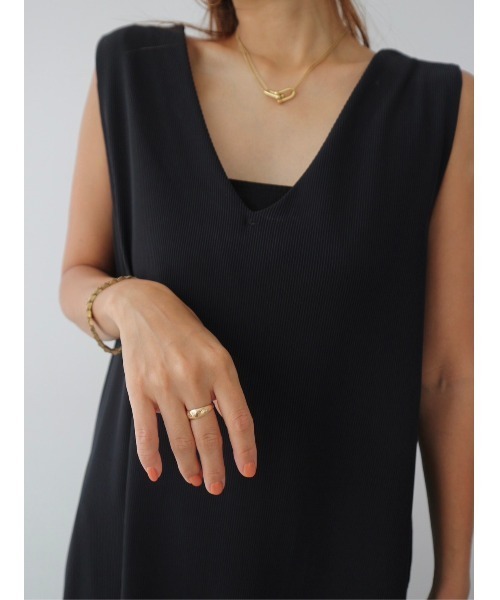 TRUNC（トランクエイティーエイト）の「Smooth Rib 2WAY Dress（ワンピース・レディース・アイボリー/ブラック/ダークブルー・FREE）」の18枚目の写真