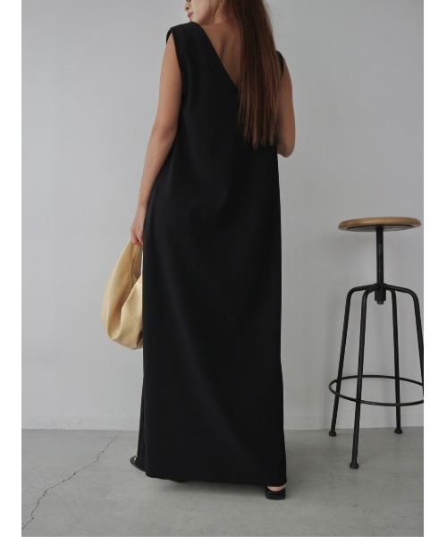 TRUNC（トランクエイティーエイト）の「Smooth Rib 2WAY Dress（ワンピース・レディース・アイボリー/ブラック/ダークブルー・FREE）」の14枚目の写真