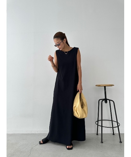 TRUNC（トランクエイティーエイト）の「Smooth Rib 2WAY Dress（ワンピース・レディース・アイボリー/ブラック/ダークブルー・FREE）」の21枚目の写真