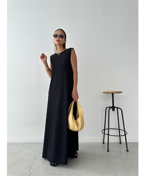 TRUNC（トランクエイティーエイト）の「Smooth Rib 2WAY Dress（ワンピース・レディース・アイボリー/ブラック/ダークブルー・FREE）」の22枚目の写真